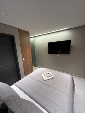 Laptop workspace, blackout curtains, iron/ironing board, free WiFi - Melhores Flats - Luxuoso beira-mar (Cabedelo)