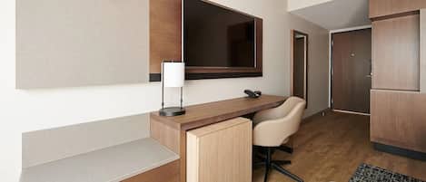 In-room safe, blackout curtains, iron/ironing board, free WiFi