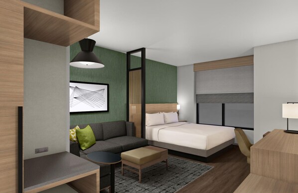 In-room safe, blackout curtains, iron/ironing board, free WiFi