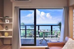 Maison, balcon, vue mer | Vue sur la plage/l’océan
