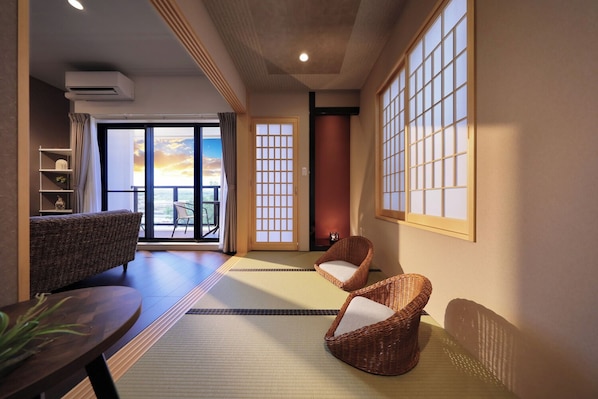 House, Balcony, Sea View