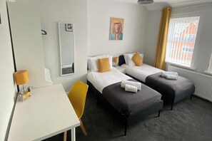 3 habitaciones, wifi y ropa de cama 