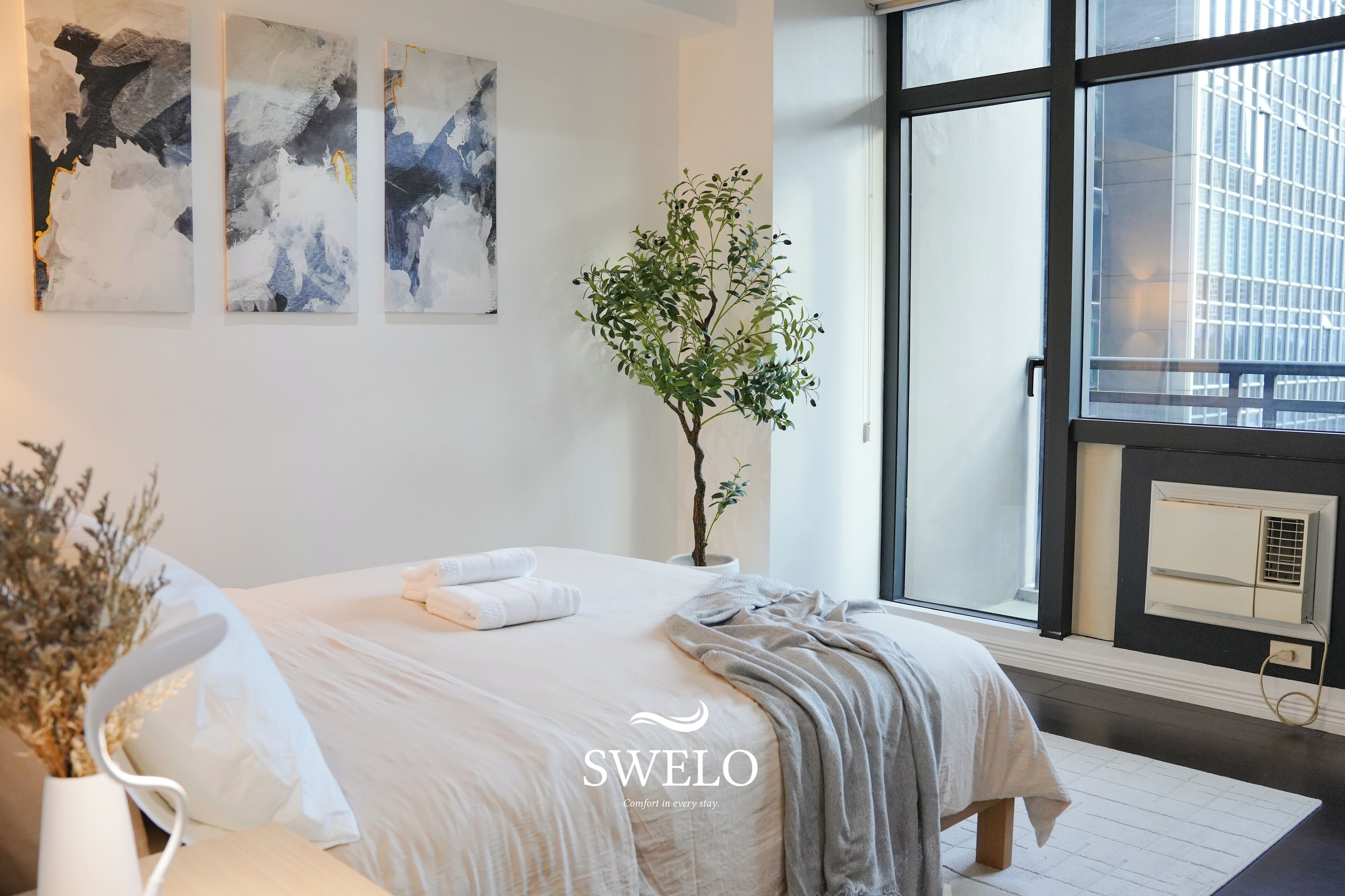 2 bedrooms, desk, iron/ironing board, free WiFi