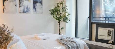 2 chambres, bureau, fer et planche à repasser, Wi-Fi gratuit