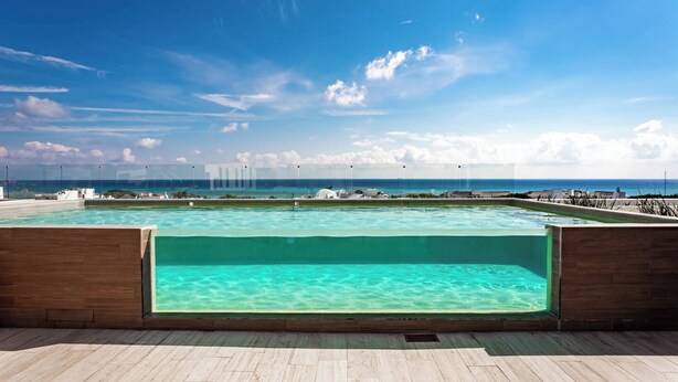 Apartment, 1 Bedroom, Balcony, Ocean View | Pool