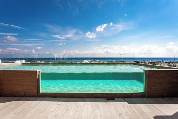 Apartment, 1 Bedroom, Balcony, Ocean View | Pool | Outdoor pool