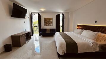 Junior Suite, City View | In-room safe, desk, free WiFi, bed sheets