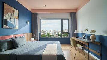 Habitación superior, vistas a la ciudad | Wifi gratis