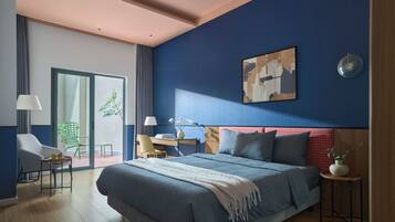 Habitación Deluxe, planta baja | Terraza o patio