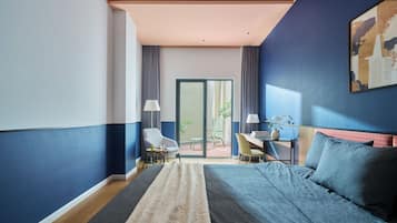 Deluxe Room, Ground Floor | Terrace/patio