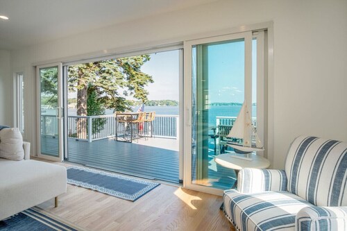 The “Blue Sapphire” 3BR/3BA Luxury Lakefront Home on Mineola Bay | Stunning Views on Chain O Lakes