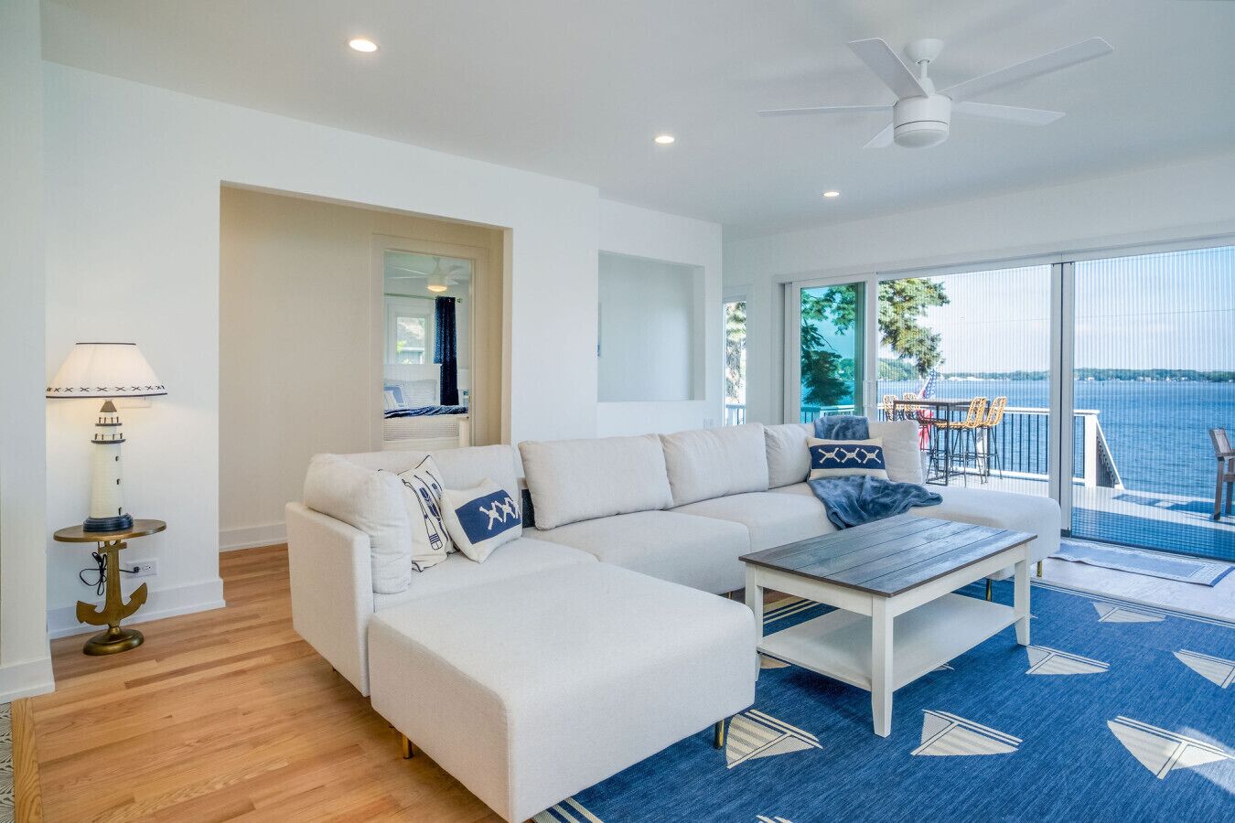 TV, fireplace, foosball, books