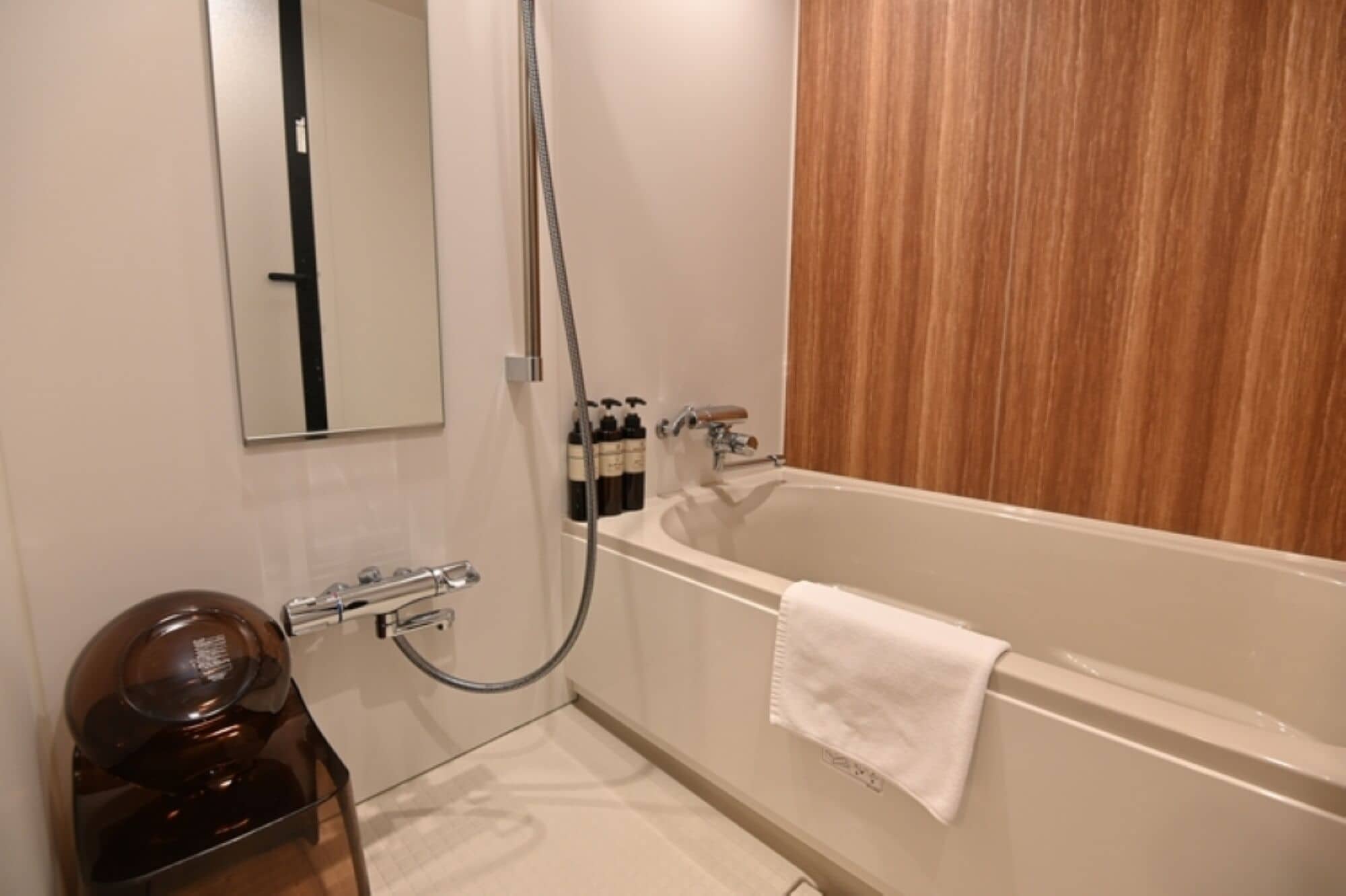 อ่างอาบน้ำและฝักบัวแยกจากกัน, ของใช้ในห้องน้ำฟรี, ไดร์เป่าผม