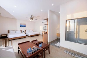 Family Room | Down comforters, minibar, desk, soundproofing - Sentina Phu Quoc Hotel (Phu Quoc)