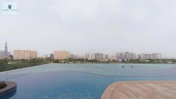 Rooftop pool
