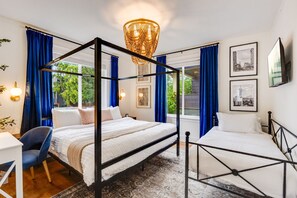 7 Schlafzimmer, Bügeleisen/Bügelbrett, WLAN, Bettwäsche