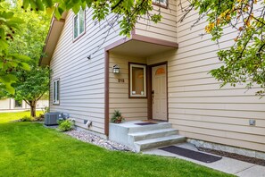 Exterior detail - Mountain Harbor condo 212, Cozy Timber (Whitefish)