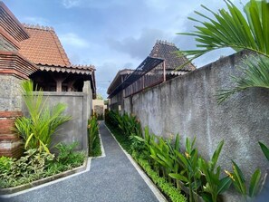 Fassade der Unterkunft