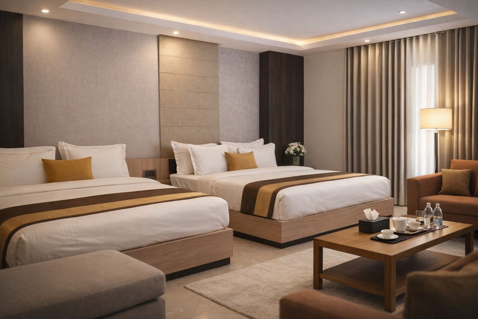 Wifi gratis y ropa de cama 