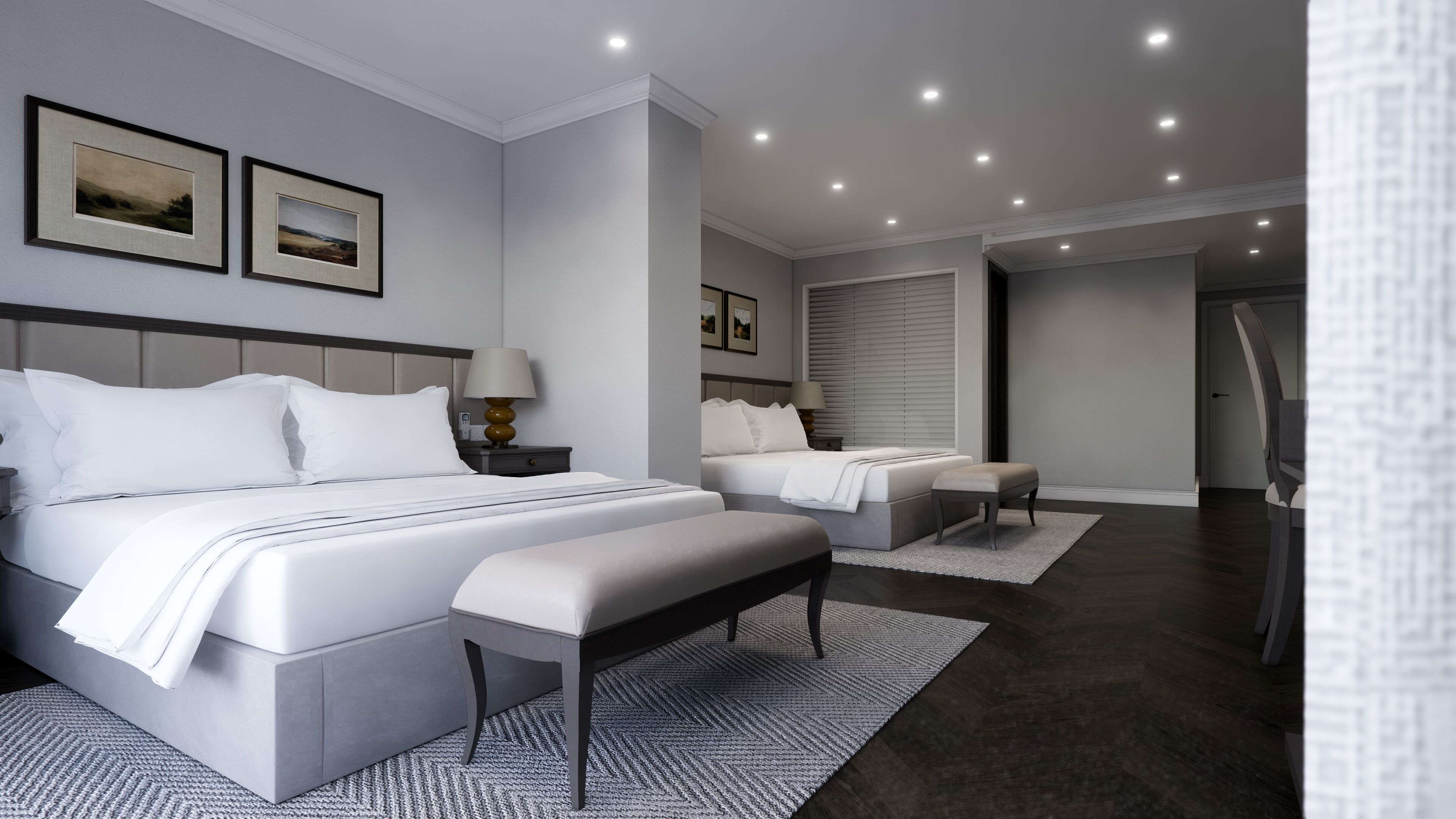 패밀리 스위트 | 객실 내 금고, 책상, 노트북 작업 공간, 암막 커튼