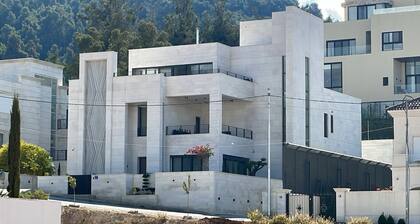 Charming 2-bedroom rooftop apartment with mountain view in Amman