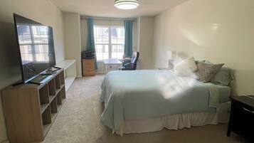 3 soveværelser, skrivebord, strygejern/strygebræt, gratis Wi-Fi