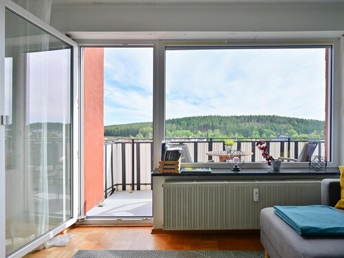 Gemütliche Wohnung im Fichtelgebirge am Waldrand