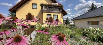 Apartment in the Thuringian Forest with balcony