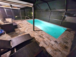 Una piscina climatizada