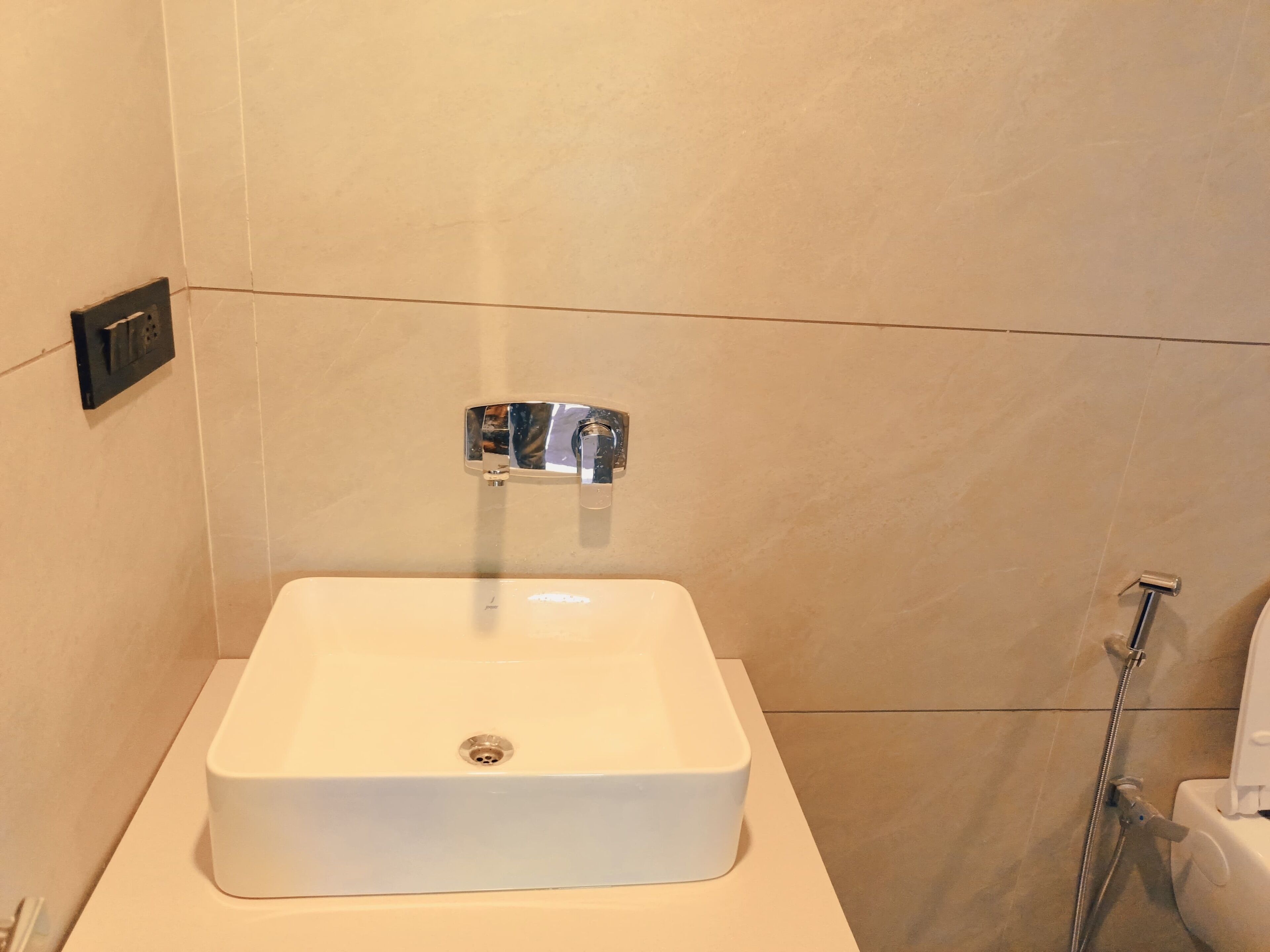 Kamar Double Deluks, pemandangan gunung | Kamar mandi | Shower, perlengkapan mandi gratis, sandal, dan handuk