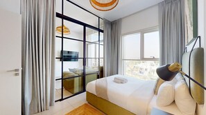 1 soverom, strykejern/-brett, wi-fi og sengetøy