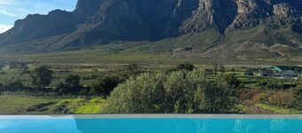 Villa Verde, farm stay in the Cape Winelands with views for days.