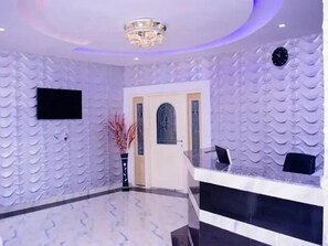 Interior entrance