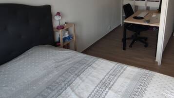 2 chambres, accès Internet, draps fournis