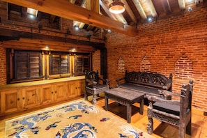 Presidential Suite, Non Smoking, Balcony | Living area