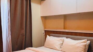 1 Schlafzimmer, Bügeleisen/Bügelbrett, Internetzugang, Bettwäsche