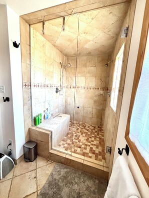 Towels, soap, toilet paper