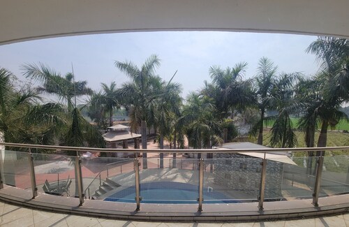 Beautiful RESORT type villa with Gazebo, Barbeque pits with party plot & banquet