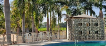 Beautiful RESORT type villa with Gazebo, Barbeque pits with party plot & banquet