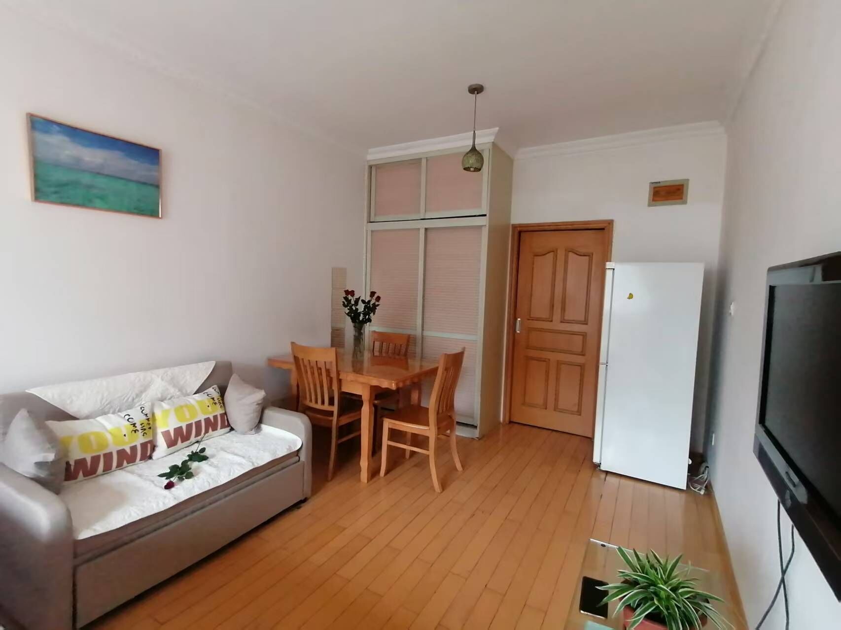 Comfort Apartment, 1 Bedroom, City View | Living area | Flat-screen TV