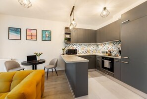 Apartamento, para não fumantes | Wi-Fi de cortesia, roupa de cama