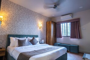 Habitación ejecutiva doble, vistas al jardín | Wifi gratis