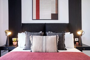 1 makuuhuone, silitysrauta/-lauta, vauvan matkasänky, Wi-Fi