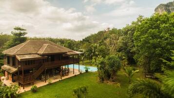 Villa, 4 habitaciones, accesible para personas con discapacidad, fumadores | Piscina | Una piscina al aire libre