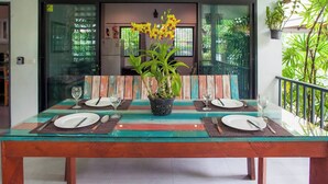 House, 2 Bedrooms, Smoking, Balcony | Dining room - Jaccuzi House 5 pl 200 m From a Beautiful Beach (Krabi)