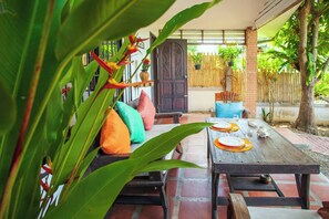 House, 2 Bedrooms, Smoking, Balcony | Dining - House 4 People sea View 100 m From the Beach (Krabi)