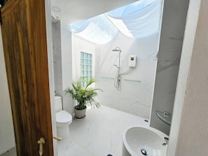 Villa - 2 sovrum - rökare - privat pool | Dusch
