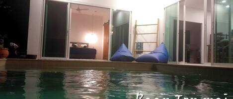 Villa, 2 chambres, fumeurs, piscine privée | Piscine | Piscine extérieure