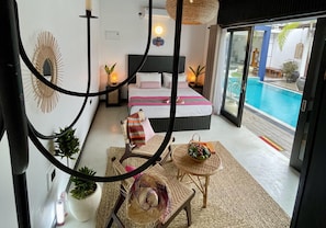Deluxe-Doppelzimmer, Poolblick