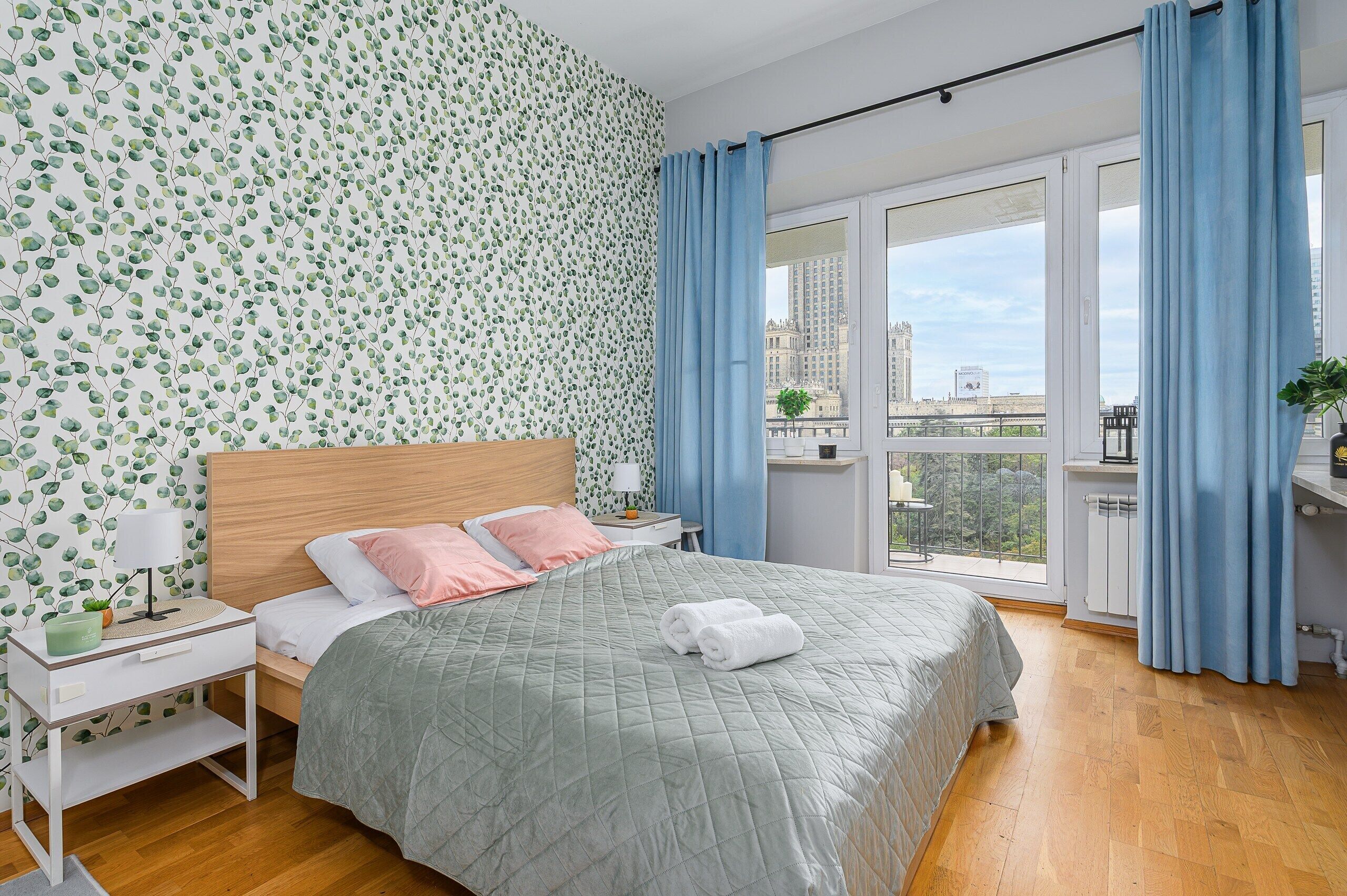 公寓, 2 间卧室, 阳台, 城市景观 | 遮光窗帘、熨斗/熨衣板、婴儿床、免费 WiFi